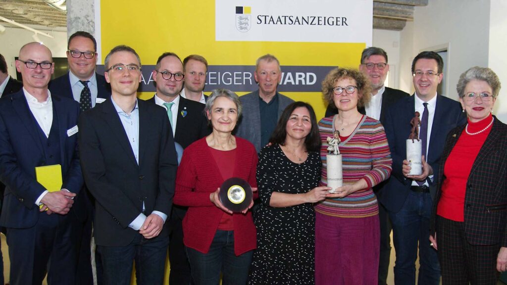 Alle Preisträger des Staatsanzeiger Awards 2022